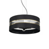 Lampa Wisząca Sufitowa ULTIMO Czarna 3xE27 Milagro