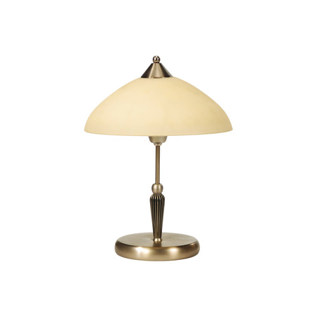 Lampa Stołowa Biurkowa Nocna E14 Brązowy Klasyczny Regina Rabalux