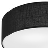 Plafon LED Lampa Sufitowa VIVIAN 2xE27 Czarna LM-2.207 Lamkur