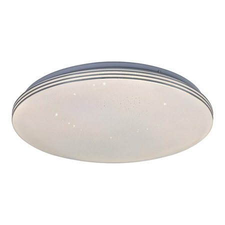 Plafon LED Lampa Sufitowa Oprawa Ścienna Natynkowa 20W 1400lm 4000K Chrom Nowoczesny Toma Rabalux