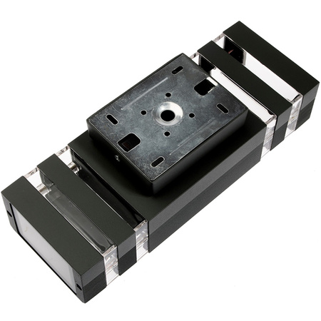 Kinkiet Ogrodowy Elewacyjny Podwójny INEZ DUO LED 2xGU10 ALUMINIUM Czarna IP54