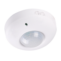 Czujnik Ruchu PIR 6m 120° z Regulacją Natynkowy Biały Sanico Goldlux