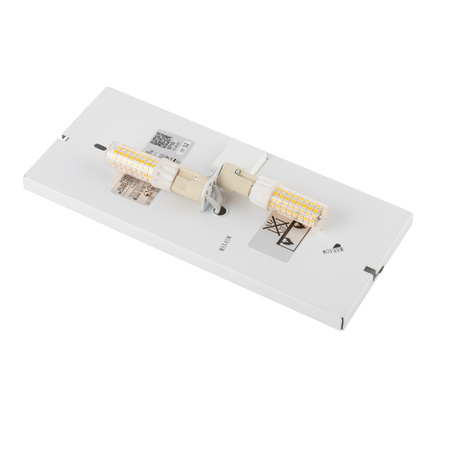 Kinkiet Ścienny Lampa Natynkowa 2x G9 Złota Glamour HAGA 10456 Nowodvorski