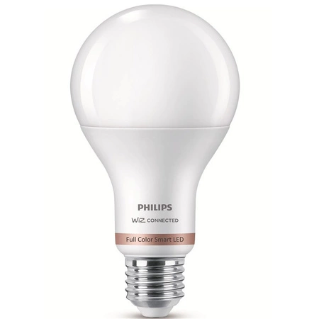 Żarówka LED E27 A60 12.5W = 100W 1521lm 2200-6500K RGB + TW Inteligentna SMART WiFi Bluetooth Aplikacja WiZ Philips