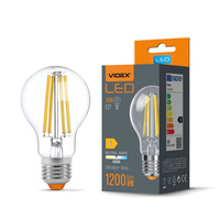Żarówka LED E27 A60 10W = 82W 1200lm 4000K Neutralna 360° FILAMENT Videx