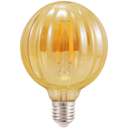 Żarówka LED E27 G100 4W 450lm 2700K Ciepła GOLDLUX Vintage Amber Dekoracyjna