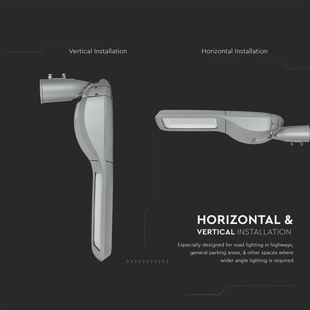 Lampa Oprawa Uliczna LED 160W 4000K CLASS II + III-M Type SAMSUNG CHIP VT-160ST V-TAC