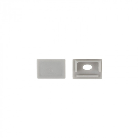 Profil Aluminiowy LED do Płyt GK Gipsowych REGIPS Szeroki Wpuszczany Podtynkowy Anodowany 1m z Kloszem Mlecznym do Taśm LED + Zaślepki seria GPS Ecolight