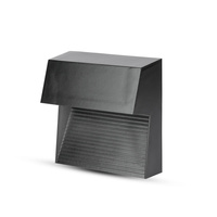 Oprawa Schodowa LED 3W 3000K Kwadratowa Czarna Steplight VT-1172 V-TAC