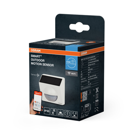 Inteligentny Zewnętrzny Czujnik Ruchu Biały Osram SMART+ WiFi