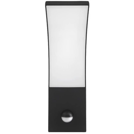 Kinkiet Ogrodowy Elewacyjny Lampa Zewnętrzna LED 9W 4000K IP54 z Czujnikiem Ruchu i Zmierzchu