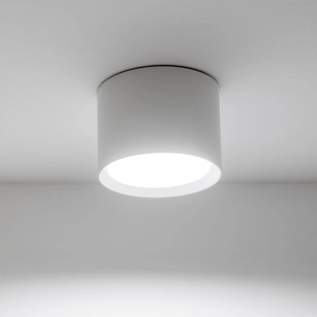 Oprawa HALOGENOWA Natynkowa SUNLA Tuba Gx53 LED Spot Kinkiet Sufitowa Walec Biały LUMILED