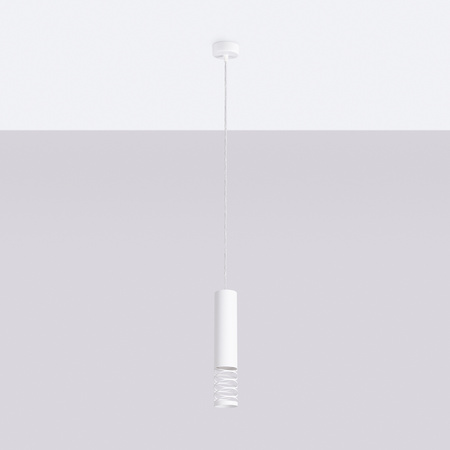 Lampa Wisząca Sufitowa GU10 Biała LAMI Ocean Green SL.1686 Sollux