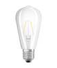 Żarówka LED ST64 E27 2.5W = 25W 250lm 2700K Ciepła 300° Retrofit Filament CLASSIC Osram