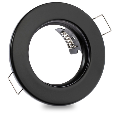 Oprawa Halogenowa Podtynkowa Okrągła Czarna GU10 MR16 ARDALI LUMILED