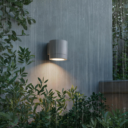 Kinkiet Ogrodowy Lampa Zewnętrzna Elewacyjna LED GU10 IP44 Biała Fylx Philips