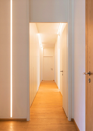 Taśma LED Pasek 12V COB 35W 300LED 2835 Ciepła 8mm 5m ECOLIGHT