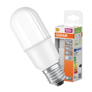 Żarówka LED Tubularna E27 9.5W = 75W 1055lm 4000K Neutralna 200° STAR STICK Osram