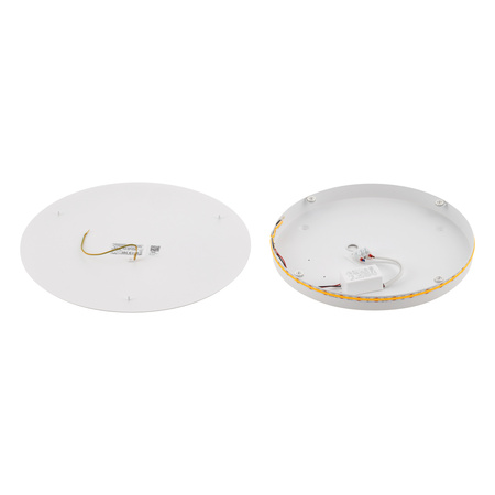 Kinkiet Ścienny Lampa Natynkowa LED 13W 160lm 3000K Ciepła Biała RING LED L 7640 Nowodvorski