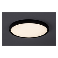 Plafon LED Lampa Sufitowa Oprawa Ścienna 24W 1850lm 4000K Czarny Industrialny Paulos Rabalux