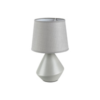 Lampa Stołowa Biurkowa Nocna E14 Szary Nowoczesny Wendy 5220 Rabalux