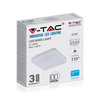 Plafon LED Lampa Sufitowa 25W 6400K 2500lm SAMSUNG CHIP Kwadratowa VT-8066 V-TAC