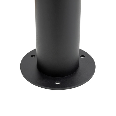 Lampa Ogrodowa Oprawa Zewnętrzna Stojąca Słupek LED 100W 7800lm 3000K Ciepła Czarna Wodoodporna IP54 MIA LED L 11375 Nowodvorski