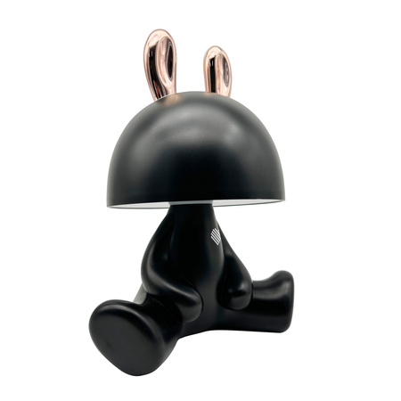 Lampka Dekoracyjna LED 2.5W 59lm 4000K Neutralna Czarna Złota Ściemnialna Fancy Sanico Goldlux