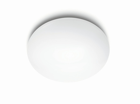 Lampa Sufitowa Plafon LED 24W 2500lm 2700K Biała Suede Philips