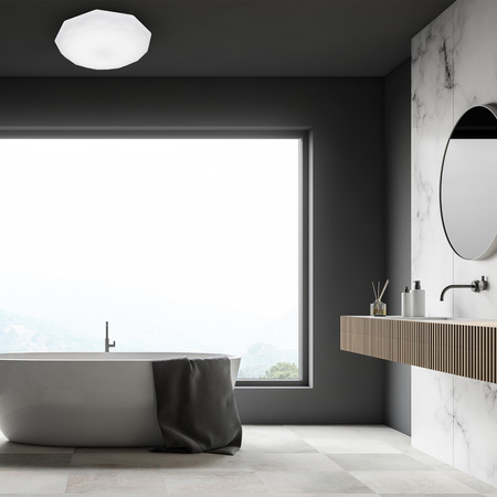 Plafon LED Lampa Sufitowa Natynkowa HEX 24W LED Ø500 mm Eko-Light