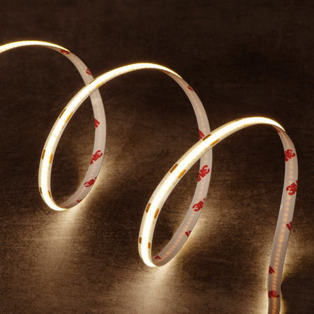 Taśma Pasek LED COB Elastyczny 10W/m 920lm/m 12V 3000K Ciepła CRI90 5m LCOB Kanlux