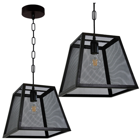 LAMPA WISZĄCA sufitowa żyrandol MADERA GOLDLUX (Polux) E27