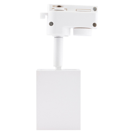 Reflektor Szynowy GU10 BRICK Biały do Szynoprzewodów Jednofazowych