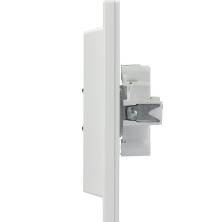 Gniazdo Podwójne 2P+PE z Uziemieniem z Ramką SCHNEIDER ASFORA