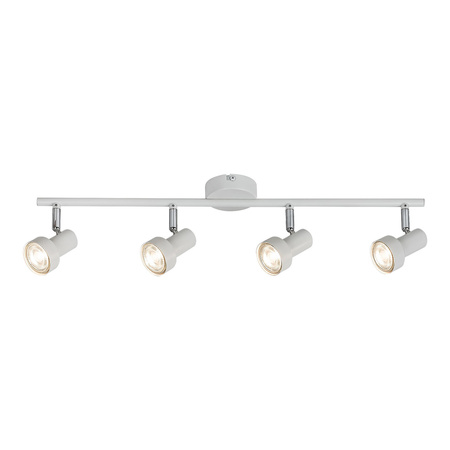 Lampa Sufitowa Oprawa Halogenowa Punktowa Reflektor Spot 4x GU10 Biały Klasyczny Konrad 5357 Rabalux