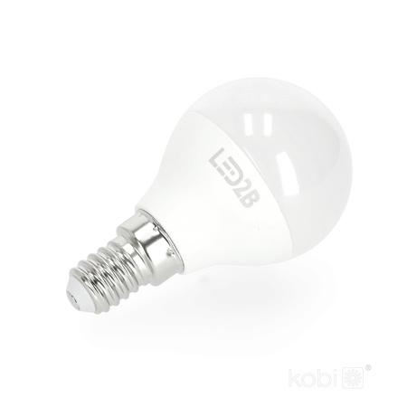 Żarówka LED E14 Kulka 7W 600lm 3000K Ciepła 180° LED2B Kobi