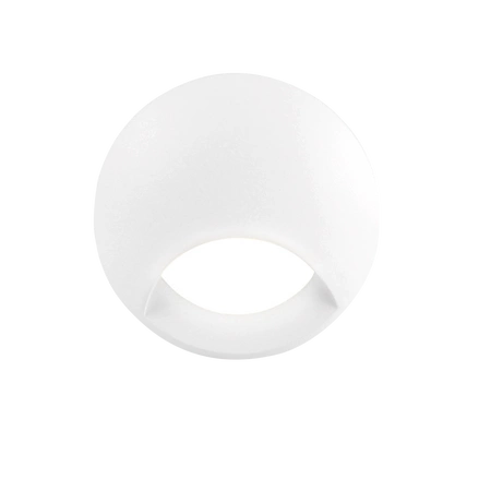 Lampa oprawa schodowa podtynkowa LED ogrodowa biała 3W 20lm 4000K Q1 GOLDLUX (Polux)