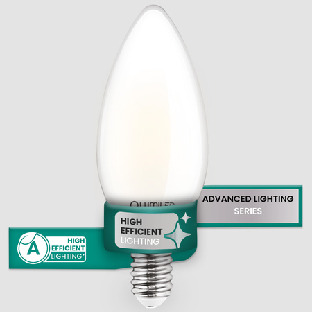 10x Żarówka LED E14 Świeczka B35 2,2W 470lm = 40W 2700K Ciepła 360° Filament KLASA A LUMILED