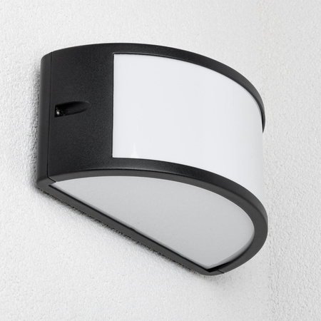 Lampa Ogrodowa Kinkiet Elewacyjny TOLA E27 IP44 Czarna