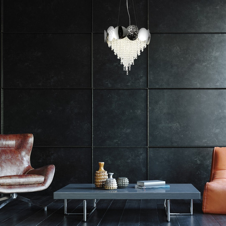 Lampa Sufitowa Żyrandol LORD 8xGU10 Milagro