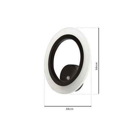 Lampa Ścienna Kinkiet COSMO 12W LED Milagro