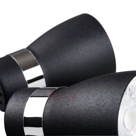 Oprawa lampa sufitowa ENALI 3xGU10 czarna Kanlux