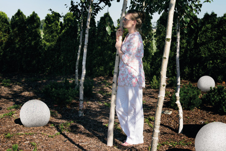 Lampa Oprawa Ogrodowa KULA STONO 40cm E27 IP65 Kanlux