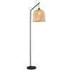 Lampa Podłogowa E27 Beżowy BAMBOO NATURAL Sanico Goldlux