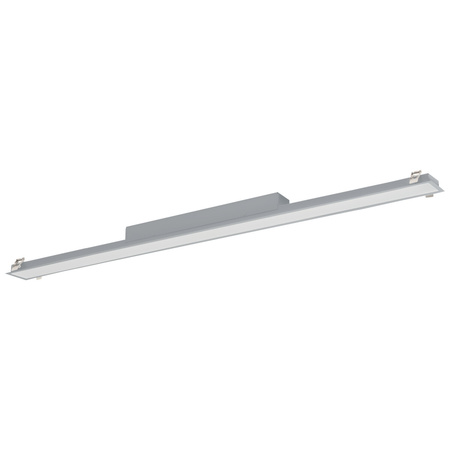 Oprawa Liniowa Lampa Sufitowa LED 33W 170cm 4100lm 3000K Ciepła 95° Srebrna Podtynkowa KANLUX