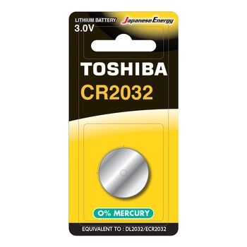 Bateria Specjalistyczna TOSHIBA Litowa CR 2032 3V Blister 1szt