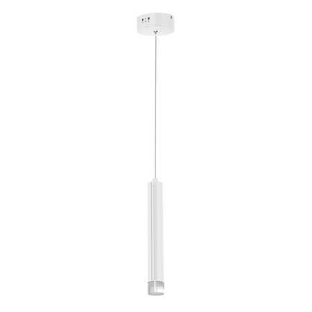 Lampa wisząca ALBA 5W LED Nowoczesna Podłużna Biała ML188 Milagro Metal + Akryl