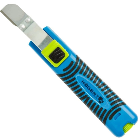 Ściągacz Nożyk do Izolacji Przewodów z Ostrzem 8-28MM Regulacją Hoegert Technik