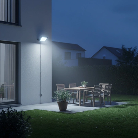 Naświetlacz LED Halogen Zewnętrzny Reflektor 10W 6500K 900lm IP65 FLOODLIGHT LUX OSRAM