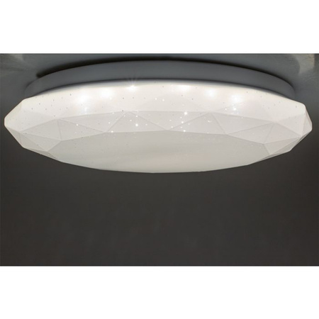 Plafon LED Lampa Sufitowa Natynkowa MIAMI 12W 4000K IP44 Biały Okrągły DIAMENT